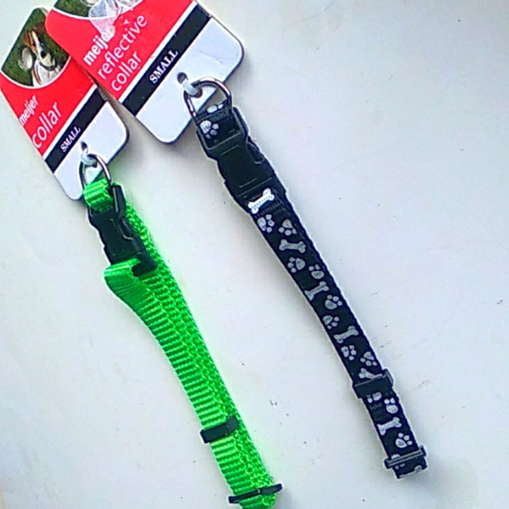 NWT reflective dog collar Small (8 - 14")